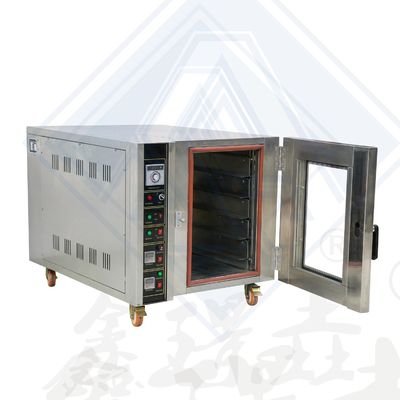 Forno a convezione ad aria calda ad alta produttività 5 vassoi per la panificazione multifunzionale