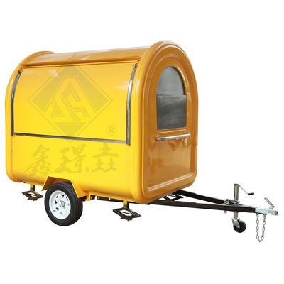 Long Life Outdoor Street Vending Customized Mobile Kitchen Chiosco per gelati
