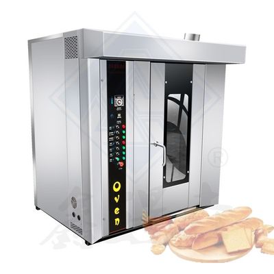 16 vassoi Forno a scaffale rotativo per macchine per forni da forno per alberghi Funzione 100 kg/h