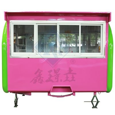 Piccole auto alimentari mobili per venditori ambulanti all'aperto