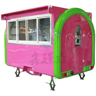 Piccole auto alimentari mobili per venditori ambulanti all'aperto