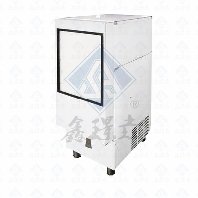 Macchine per la fabbricazione di ghiaccio a cubo commerciale con elevata produzione e capacità di stoccaggio di 900 kg