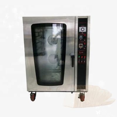 Alta produttività 8 vassoi riscaldamento a gas convezione forno da forno per la produzione di pane