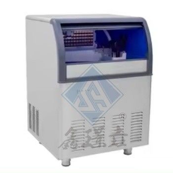 Macchina commerciale per la fabbricazione di cubi ad alta produttività e capacità di stoccaggio di 300 kg di ghiaccio