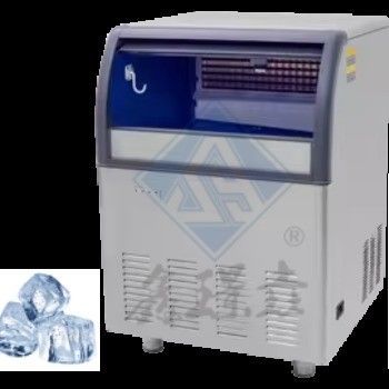 Macchina commerciale per la fabbricazione di cubi ad alta produttività e capacità di stoccaggio di 300 kg di ghiaccio