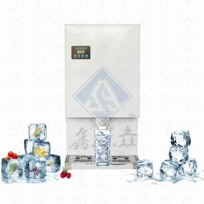 Macchina di produzione di cubetti di ghiaccio ad alta capacità con tecnologia avanzata e funzionamento automatico