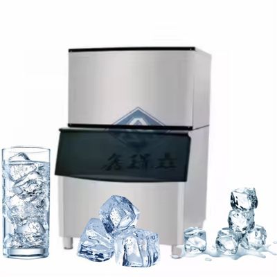 22*22*22mm Ice Size Automatic Ice Cube Machine con prestazioni del compressore Fusheng