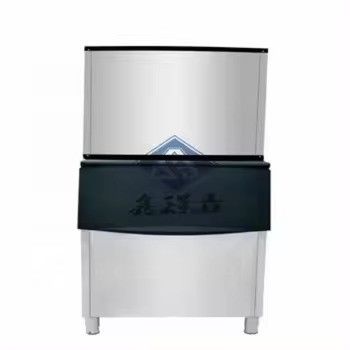 22*22*22mm Ice Size Automatic Ice Cube Machine con prestazioni del compressore Fusheng