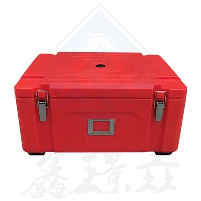 Confezione a forma rotonda con scatola isolante per il pranzo