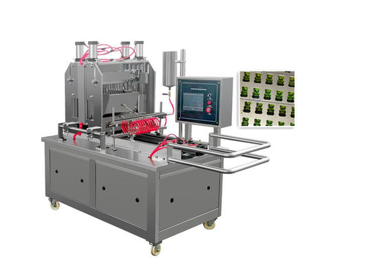 50 kg/h Chocolate Toffee Lollipop Gummy Bear Making Machine per la produzione di cibi dolci