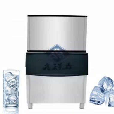 Produttore automatico commerciale di cubetti di ghiaccio con compressore Emerson e grande capacità