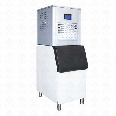 Tipo di ghiaccio cubo di acciaio inossidabile automatico macchina di ghiaccio cubo per bar e ristorante