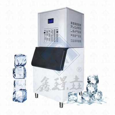 Sanyo Compressore alimentato da acciaio inossidabile cubo Ice Maker per la produzione rapida di ghiaccio