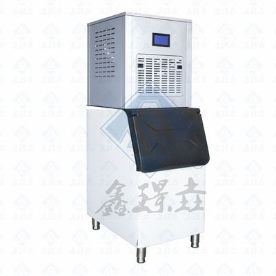 Sanyo Compressore alimentato da acciaio inossidabile cubo Ice Maker per la produzione rapida di ghiaccio