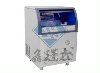 Capacità di stoccaggio di ghiaccio da 35 kg Macchina per la produzione di ghiaccio a cubo commerciale per professionisti nei bar