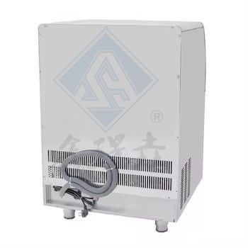 Capacità di stoccaggio di ghiaccio da 35 kg Macchina per la produzione di ghiaccio a cubo commerciale per professionisti nei bar