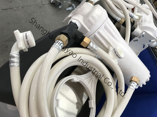 Capacità di stoccaggio di ghiaccio da 35 kg Macchina per la produzione di ghiaccio a cubo commerciale per professionisti nei bar