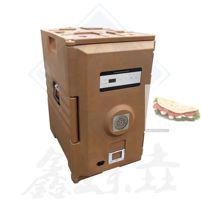 Cassa da pranzo isolato per ristoranti con funzione di riscaldamento alimentare e strato interno in acciaio inossidabile