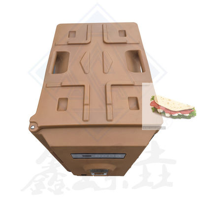 Cassa da pranzo isolato per ristoranti con funzione di riscaldamento alimentare e strato interno in acciaio inossidabile