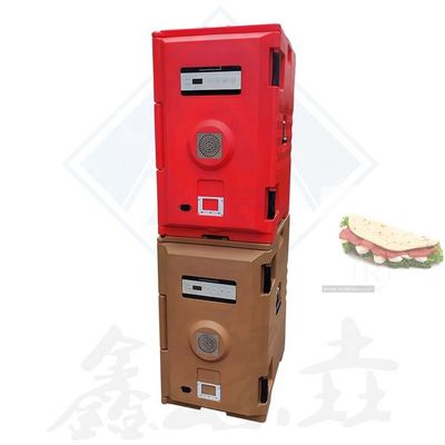 Cassa da pranzo isolato per ristoranti con funzione di riscaldamento alimentare e strato interno in acciaio inossidabile