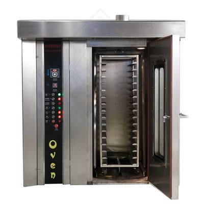 Applicazione per la ristorazione commerciale 62 vassoi Forno rotativo a gas/elettrico/diesel