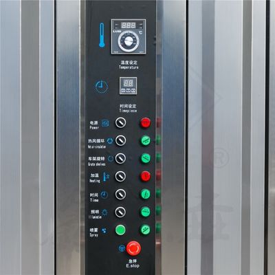 Applicazione per la ristorazione commerciale 62 vassoi Forno rotativo a gas/elettrico/diesel