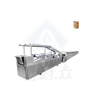 Forno a 500 kg/h Biscotti Crisp Difficili Cupcake Automatico Tunnel elettrico Forno 7m