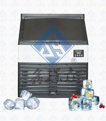 Macchina automatica per la fabbricazione di tubi di ghiaccio per la produzione di cubi di ghiaccio in acciaio inossidabile a basso rumore