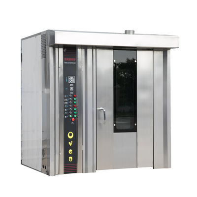 2000*1800*2200mm Forno rotativo a gas per pane francese Pita pane tostato Pasticceria ristorante