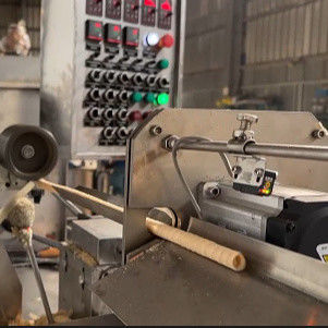3400x1700x2250mm Alta produttività Dolce Wafer Crisp Roll Making Machine per gli affari