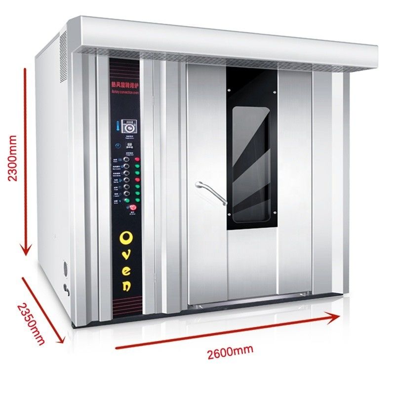 64 vassoi Forno elettrico a scaffale per forno da forno alimentare Materiale da frutta utilizzato nella produzione