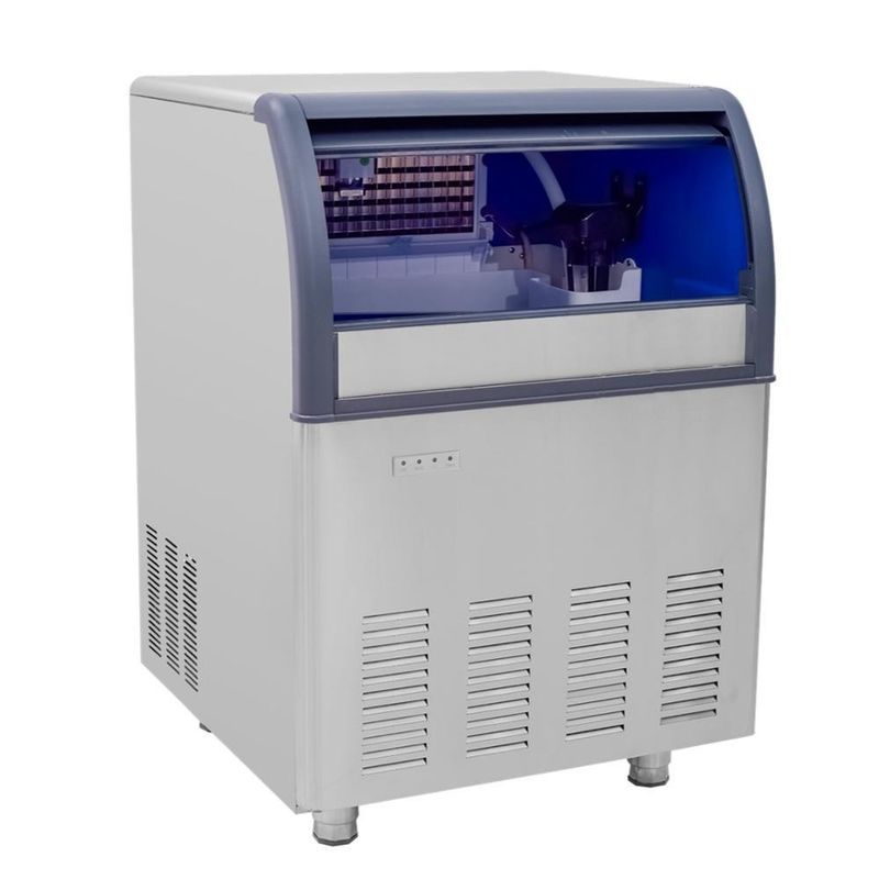 220V Business Home Split Type Ice Maker Commercial Automatic Ice Cube Maker Macchina