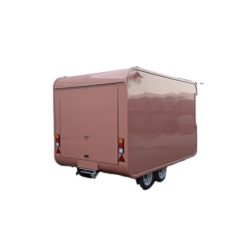 Long Life Retail Mobile Food Truck Abbigliamento stradale Store Trailer Pizza calda