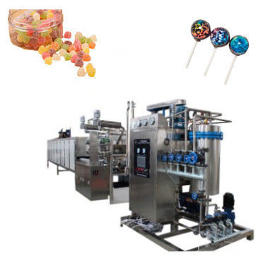 Linea di produzione di caramelle a base di gelatina con macchina per la produzione di caramelle morbide e servo driver