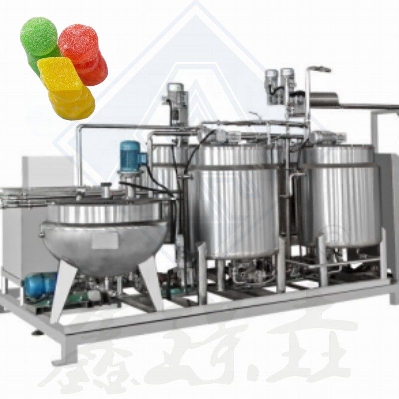 Apparecchiature per l'industria alimentare Macchine per la fabbricazione di caramelle con gelatina dura e morbida