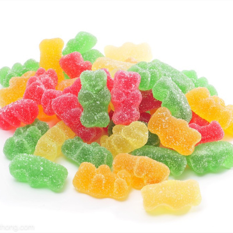 380V linea di produzione automatica di tensione per gommoso orso Soft Lollipop Candy Filling Machine