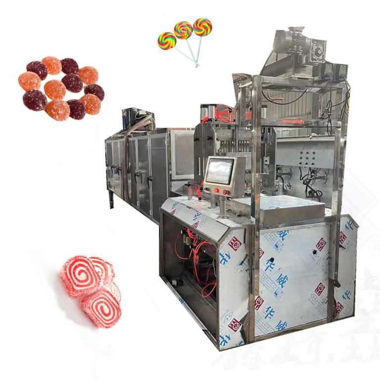 Facile installazione macchina di lavorazione di caramelle per il centro di progettazione riempito caramelle gommose di produzione