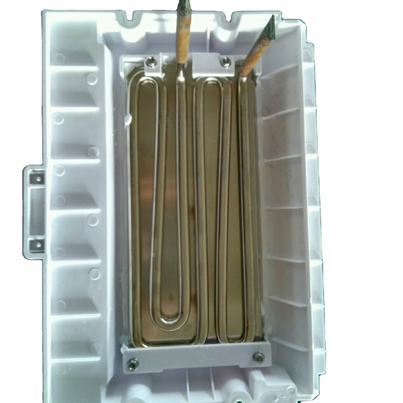 Evaporatore di ghiaccio a griglia di 40x40x22 mm con buona conduttività termica e materiale di rame