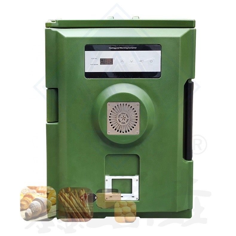 Cassa pranzo elettrica per la consegna di alimenti isolati e riscaldamento a 110 v nelle attrezzature da cucina
