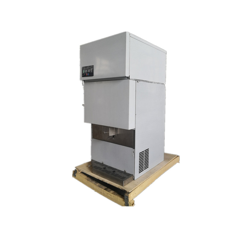 Dispensatore di ghiaccio da 45 kg al giorno con macchinetta automatica e ghiaccio lunare da Chin