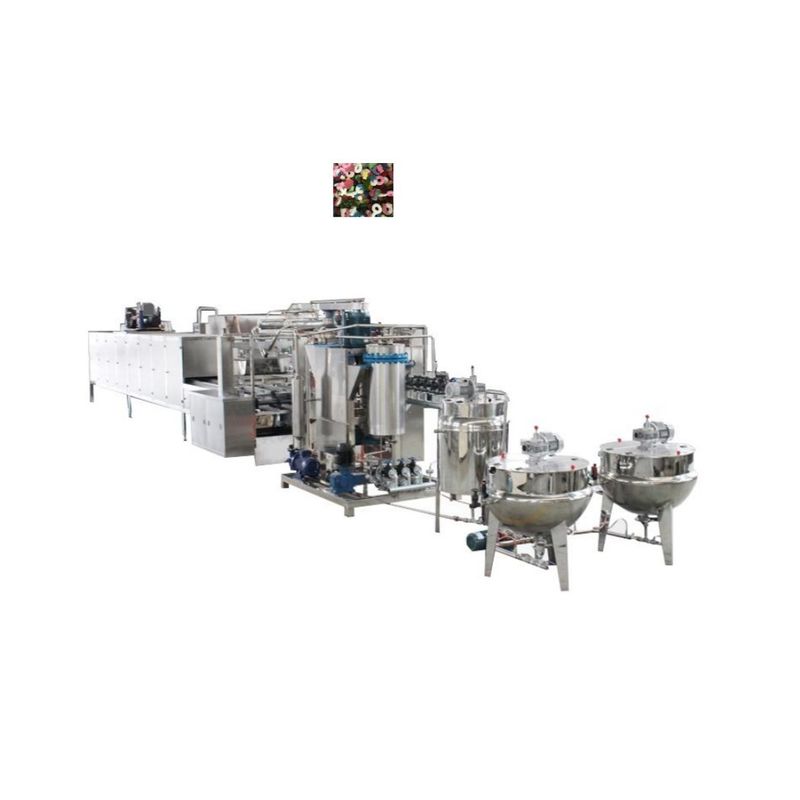 220V Voltage Automatic Gummy Machine per la fabbricazione di caramelle di orso gommoso in bevande alimentari