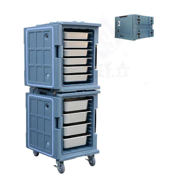 Cisterne di alimentazione a carico anteriore isolate per catering fast food e materiale LLDPE