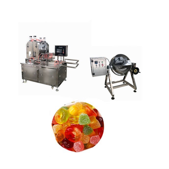 Funzione della macchina di deposito 500 kg Blueberry Grape Soft Gummy Candy Forming Machine