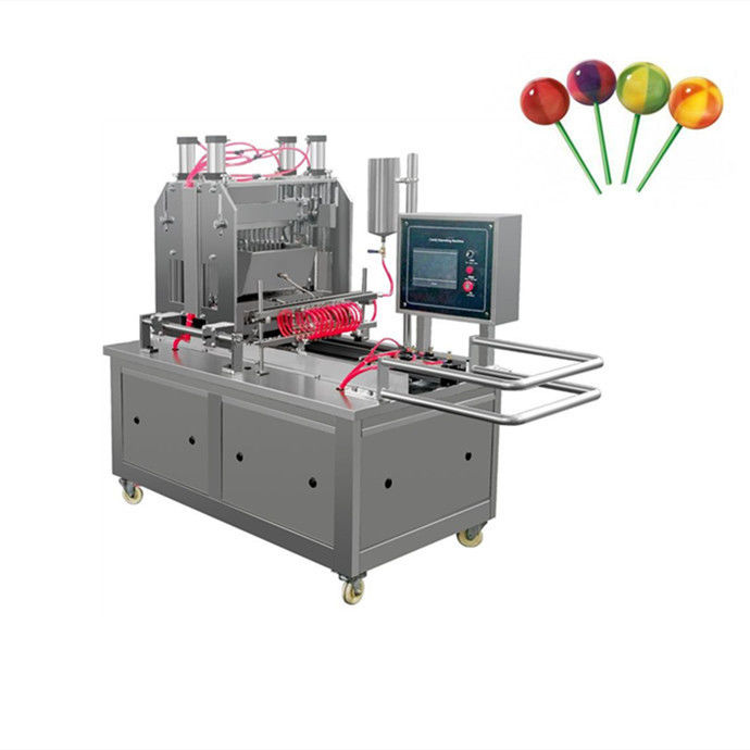 500 kg Star Hard Flat Lollipop Gummy Depositing Machine per la produzione di caramelle a base di gelatina
