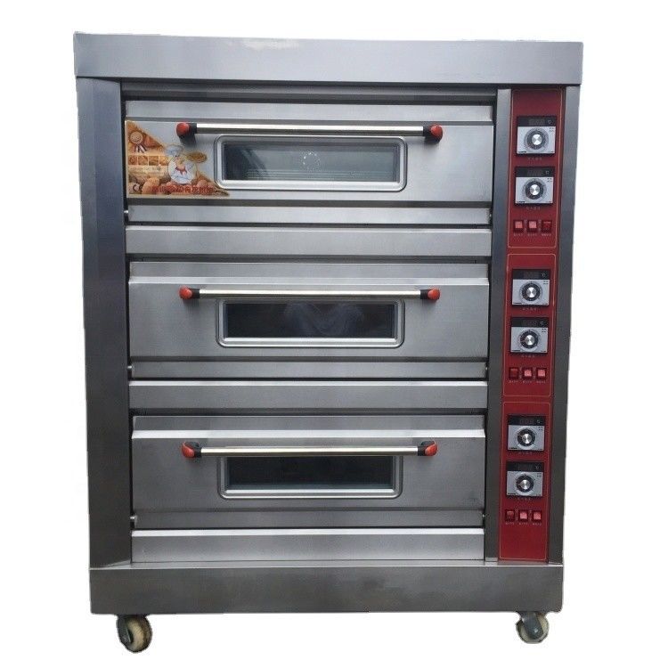 2/3/4/6/9 vassoi Capacità pasticceria commerciale pane pizza torta cucina forno elettrico a gas