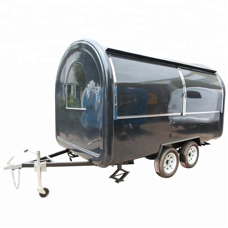 Camion alimentare mobile con macchinetta per caramelle di cotone e carrello 2300*1650*2300mm Voltaggio 220V