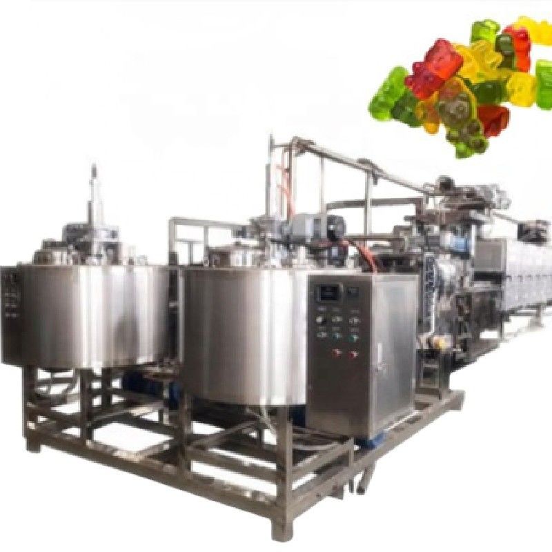 Macchina industriale per la produzione di orsi gommosi con alta produttività e funzione completamente automatica