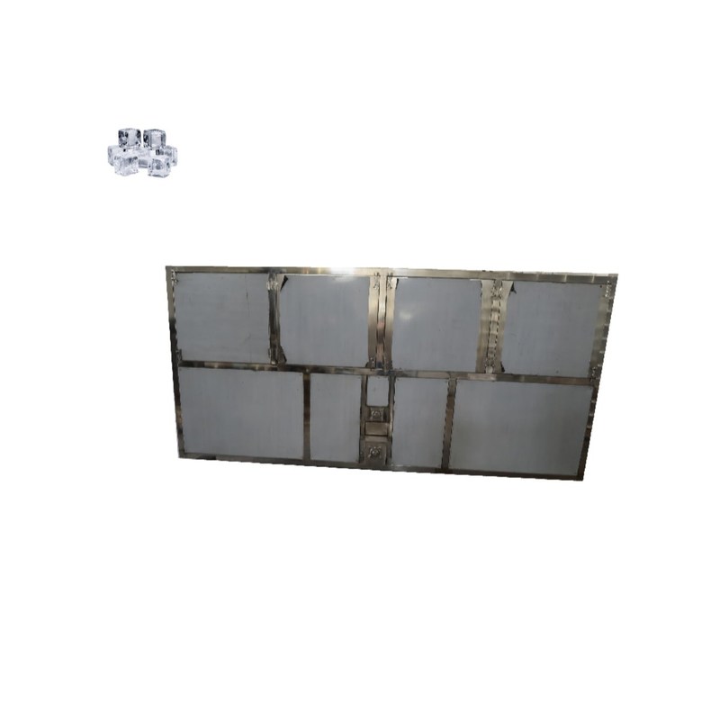 Fabbricante di ghiaccio a cubo con raffreddamento ad acqua industriale con funzionalità di produzione automatica di ghiaccio