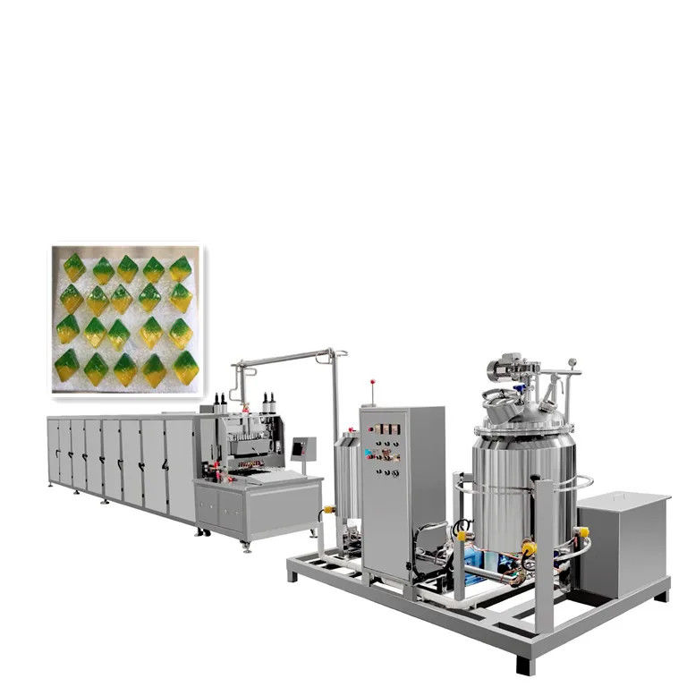 Macchine di riempimento di caramelle gommose per la produzione industriale automatica di caramelle
