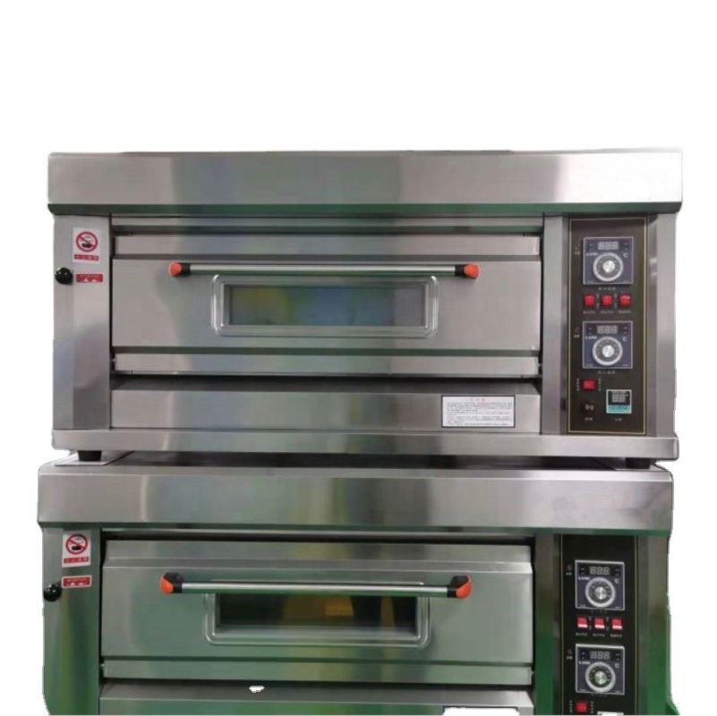 Unico forno per la pizza a 2 ponti e 4 vassoi Perfetto per la pasticceria in attrezzature alberghiere di uso diffuso